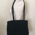 Vintage Black Shoulder Mini Tote Bag Photo 0