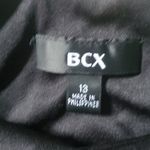 BCX Y2K Pinstripe Bottom Cap Sleeve Fitted Belt Dress with Cap Sleeves Photo 7