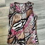 Dress Barn  Fitted Sleeveless Black and White Blouse Photo 0