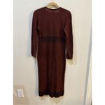 Peruvian Connection Long Sleeve Pima Cotton Sweater Dress Tribal Size XS Photo 5