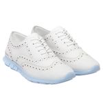 Cole Haan Zerogrand Wingtip Leather Oxford Shoes Lace Up Blue Size 8B Photo 1