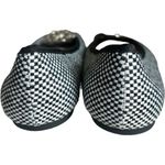Cato Womens Black & White Tweed Medallion Slides - Sz 9 Photo 3