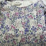 Storia  tiered Floral purple adjustable strap maxi dress size small Photo 1