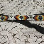 Women’s beautiful Y2k beaded belt size small Photo 0