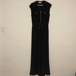 Emma & Michele Black Short Sleeve Jumpsuit Photo 1