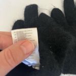 H&M Soft Black Knit Gloves Photo 4
