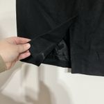 Vintage Black 100% Wool Pencil Skirt Diversity Petite Size 14 Career Wear Photo 5