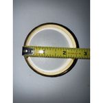 Monet  Vintage Bracelet Brushed Gold Textured Linked Signed‎ 1980s 7.5" Photo 4