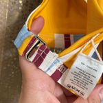 Venus  yellow stripe reversible bikini top, M Photo 2