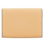 Valentino Garavani V Logo Card Case in Cappuccino Womens Leather Wallet Photo 1