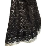 Gunne Sax Vintage Jessica McClintock Dress Womens 3 4 Cocktail Lace Overlay Blk Photo 9