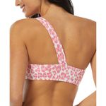 Sundazed Pink White Leopard Print Bikini Top One Shoulder Removable Strap 36C Size undefined Photo 2