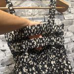 ASOS EUC  Design Cami Mini Sundress Black w/ Raw Daisy Print size 4 Photo 7