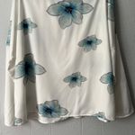 Miss Look Floral Top Womens Large Mature Modest Art Lightweight Career Workwear White Photo 7