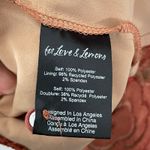 For Love & Lemons Letitia Brown Orange Lace Puff Sleeve Cutout Mini Dress Size M Photo 7