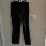 Banana Republic  Martin fit vtg Y2K dark gray pin striped wide trousers pants 10​ Photo 6