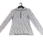 Columbia Sportswear Quarter Zip Womens Large Heathered Grey Long Sleeve Athletic Gray Size undefined Photo 1