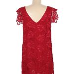 BB Dakota Red Backless Sheath Dress Photo 6