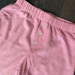 DONNI. NWOT Pink Sweater Henley Sweatpants Rose Size XS Photo 7