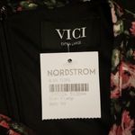 VICI ππ Floral Ruched Long Sleeve Minidress ~ Black Floral Print XL NWOT Photo 11