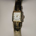 Wittnauer Watch 10K GF Gold Filled Wind Up Vintage Cuff Bracelet Chain Clasp Photo 1