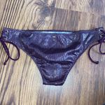 PINK - Victoria's Secret Sparkly purple VS bikini bottoms — NWOT Photo 1