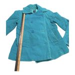Gap  Womens S Pea Coat Jacket Corduroy Turquoise
Aqua Teal Bright Peacoat
Retro S Photo 11