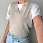 Merona vintage beige  sweater vest Photo 0