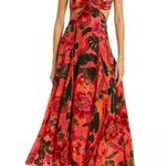 Farm Rio  Blooming Garden Dress in Multicolor Small Womens Long Maxi Gown Photo 0