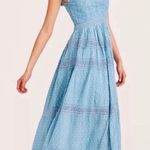 Love Shack Fancy  blue bonnet dress NEW Photo 7