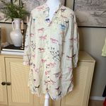 MOTHER Horse The New To Town Shirt Dress Size Medium Western Yellow Photo 3