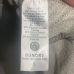 Sundry  Grey Tiered Sweatshirt Photo 3