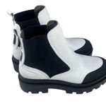 Fly London Black and White Chelsea Ankle Booties Photo 7