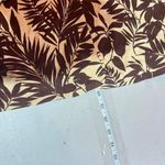 Mango MNG  NWT Women’s Tropical Linen Blend Boyfriend‎ Blazer Longline Brown XS Photo 7