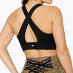 Fabletics Women’s Sz S? Black Oasis Twist Medium Impact Sports Bra Photo 1