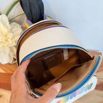 NWT Mini Court Backpack With Rainbow Coach Photo 5
