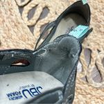 Jbu  Jambu Womens Gray/green Vegan Memory Foam Wildflower Mary Jane Shoes Size 8 Photo 4