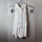 Alice + Olivia NWT Liana High Tie Neck Bow Top Blouse Size Large Photo 4