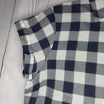J.Crew  Mercantile Gingham Button-Up Short Sleeve Top Photo 4