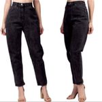 Lee 80's Made in the USA Wedgie Fit Mom Jeans Black 26X28 Petite Photo 9