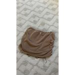 Free People Movement Ruched Drawstring Mini Skort Photo 4