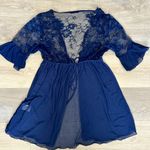 Avidlove Lace Sheer Tie-Front Kimono Cardigan Photo 6