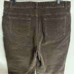 st. john's bay Women’s St John’s Bay Stretch Straight Leg Corduroy Pants Size 16 Brown Photo 11