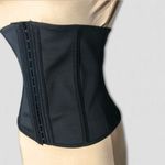 NWOT Underbust Corset Waist Trainer Belt Renaissance Gothic Inspired Black sz M Size M Photo 3