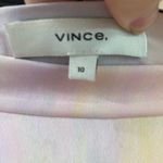 Vince  rainbow wash drape skirt in multi size 10 (b17) NWOT Photo 4