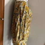 Michael Kors -  Women Shirt Top Medium Yellow Black  Open Shoulder Marigold Photo 3