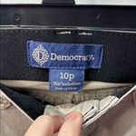 Democracy  Mid Rise Ankle Skinny Jeans Khaki Beige Women's Size 10P Photo 1