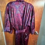 Victoria's Secret Paisley wrap style Victoria secret gold label robe
Purple small med Photo 5