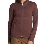 The North Face Women's Large Chocolate Brown Full Zip Up Jacket Outdoor Hiking Photo 0