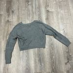 Wild Fable Women's Gray Cropped V-Neck Pullover Sweater - Size Small - NWT Photo 5